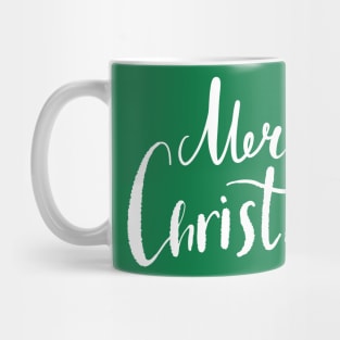 Merry Christmas green Mug